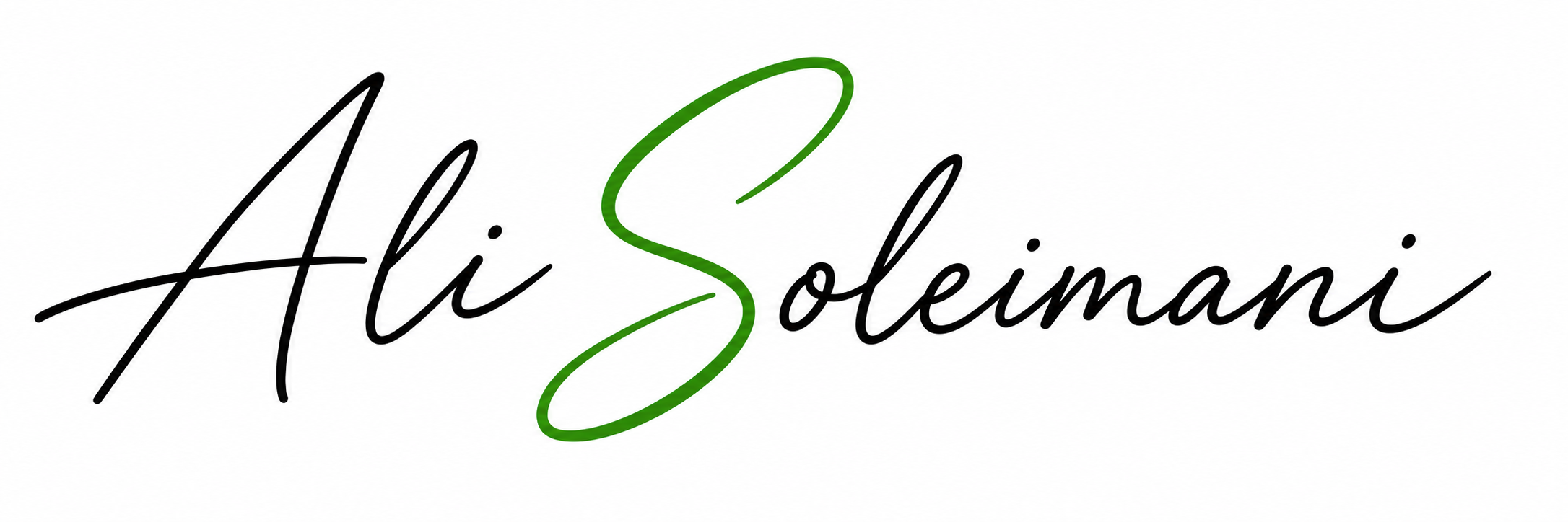 Ali Soleimani Signature